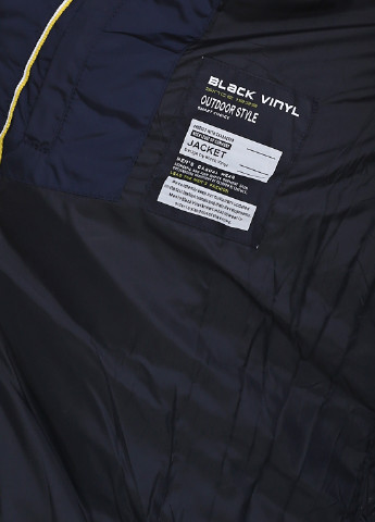 Темно-синяя зимняя куртка Black Vinyl