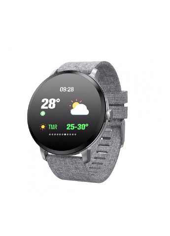 Смарт-годинник T11 Silver з пульсомірів і тонометром і пульсікометром з функцією вимірювання рівня кисню в крові KMITX (194310797)