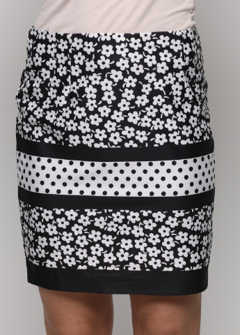 Черная кэжуал цветочной расцветки юбка Axel карандаш