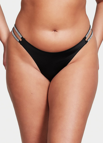 Чорний демісезонний комплект (бюстьє, трусики) Victoria's Secret