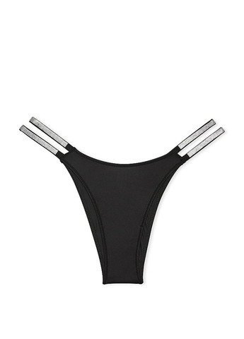 Чорний демісезонний комплект (бюстьє, трусики) Victoria's Secret