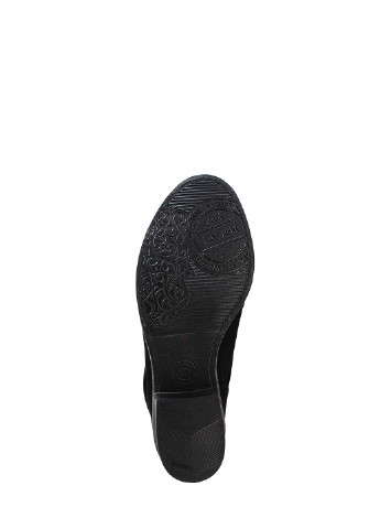 Зимние ботинки r2193p-11 черный Crisma из натуральной замши