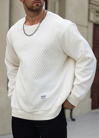 Белый демисезонный джемпер джемпер SHEIN