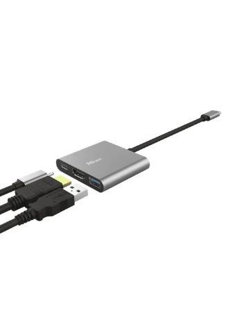 Концентратор Dalyx 3-in-1 Multiport USB-C (23772) Trust (250125375)