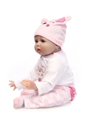 Кукла Reborn Doll девочка Долли 55 см (253710715)