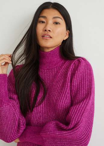 Фуксинова (кольору Фукія) кежуал сукня сукня светр C&A однотонна