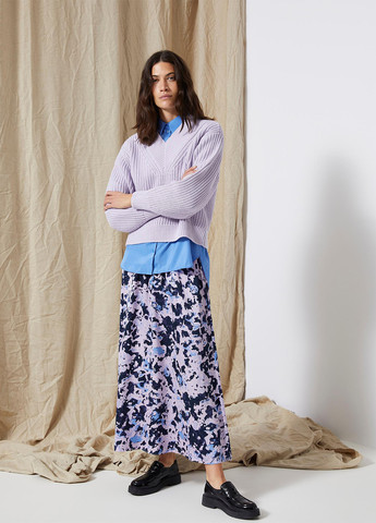 Бузковий демісезонний пуловер пуловер Selected Femme