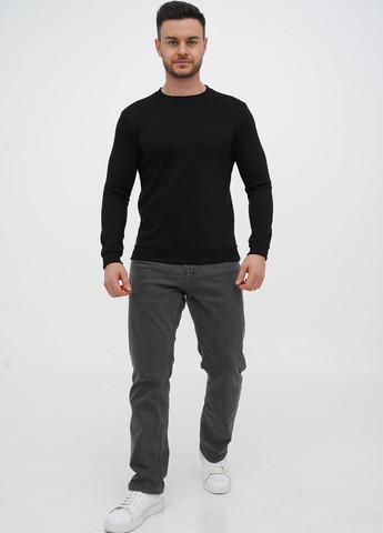 Черный cвитшот Trend Collection однотонный без декора (307524152)