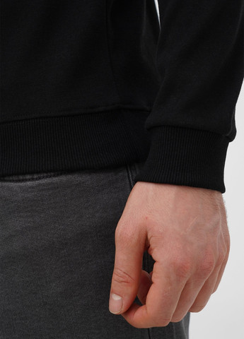 Черный cвитшот Trend Collection однотонный без декора (307524152)