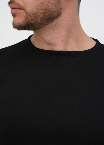 Черный cвитшот Trend Collection однотонный без декора (307524152)