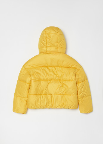 Желтая зимняя куртка Oviesse