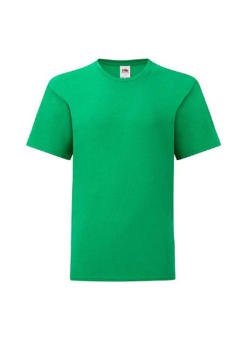 Зеленая демисезонная футболка Fruit of the Loom 61023047164