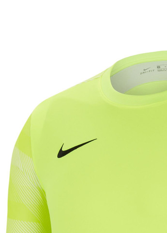 Лонгслів CJ6066-702 Nike Dry Park IV Goalkeeper Jersey Long Sleeve абстрактний салатовий спортивні бавовна