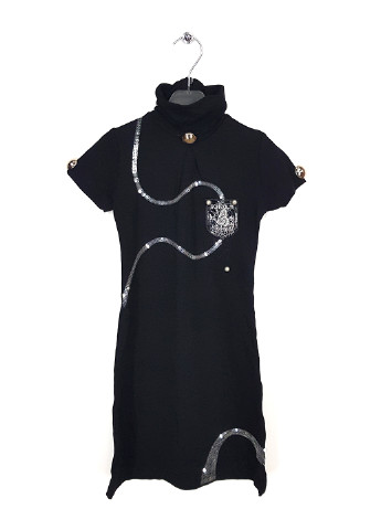 Чёрное платье Puledro (213761595)