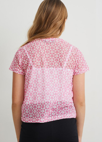 Комбинированный летний комплект (топ, футболка) C&A