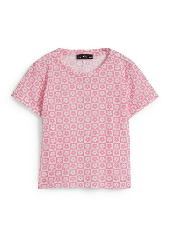 Комбинированный летний комплект (топ, футболка) C&A