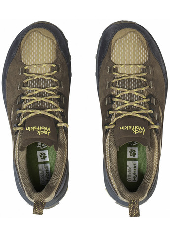 Кросівки Jack Wolfskin CYROX TEXAPORE LOW W коричневі демісезони (368322344)
