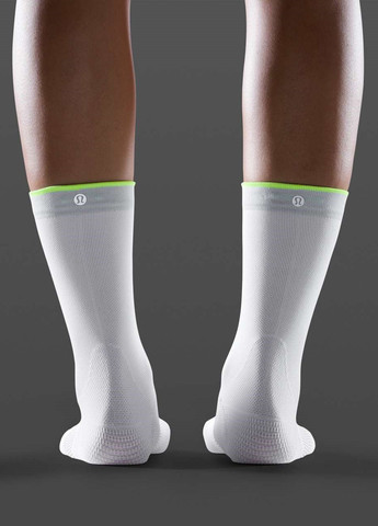 Белые носки Lululemon Athletica надписи (348077121)