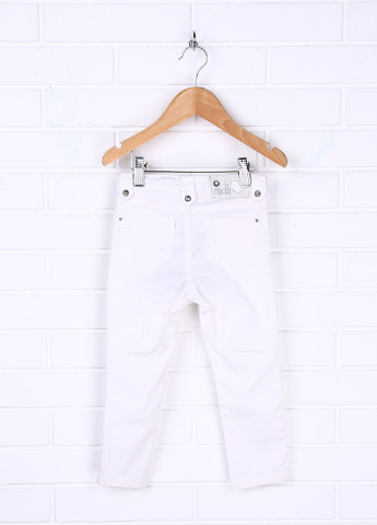 Белые кэжуал летние прямые брюки Canada House