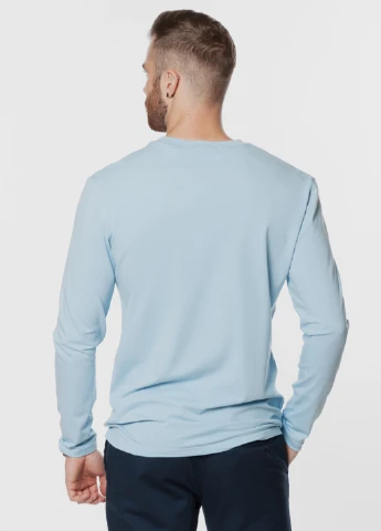 Блакитна футболка довгий рукав Arber Long Sleeve TRDM-F2