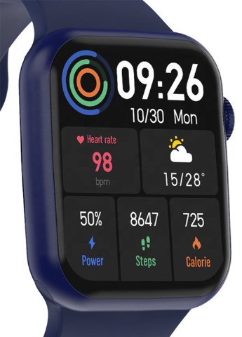 Розумні годинник DT100 Silicone з вимірюванням кисню в крові No.1 (231444769)