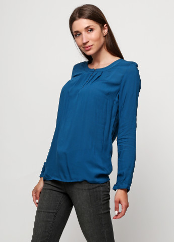Синяя демисезонная блуза Zero