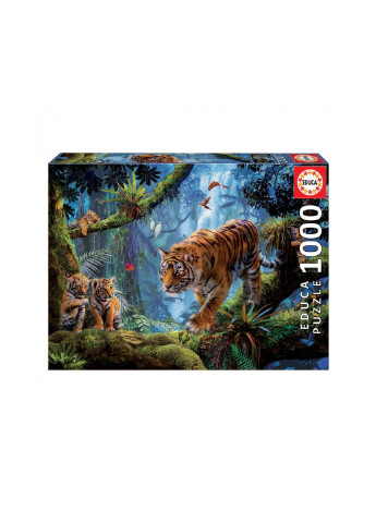 Пазл Тигри на дереві, 1000 елементів (6425202) Educa (254069999)
