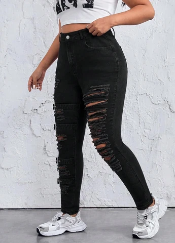 Джинсы SHEIN - (346396639)