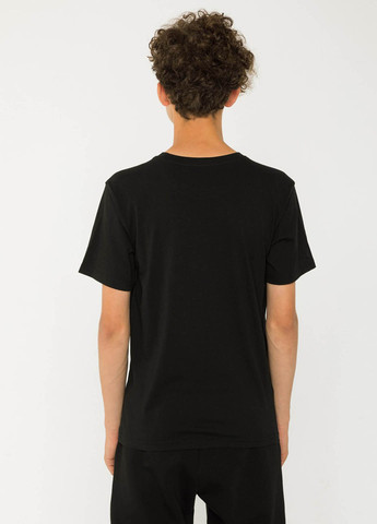 Чорна літня футболка Reporter Young