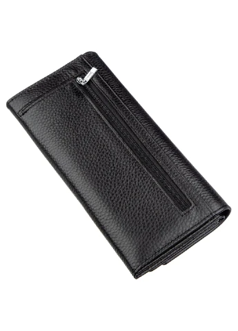 Жіночий шкіряний гаманець-візитниця 10х18,5 см st leather (252128432)
