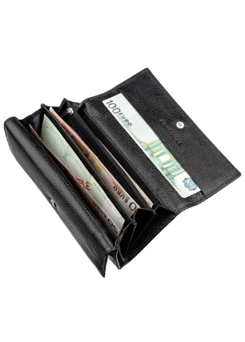Жіночий шкіряний гаманець-візитниця 10х18,5 см st leather (252128432)