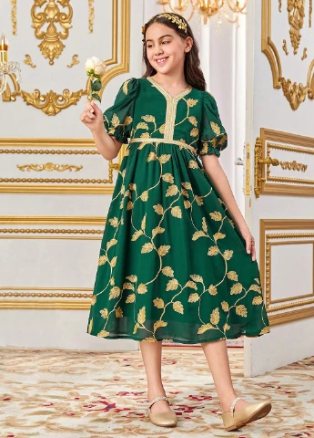 Изумрудное платье SHEIN (323082593)