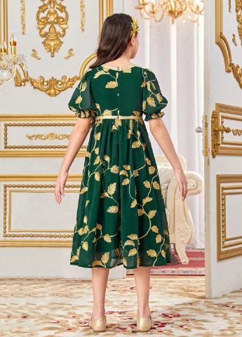 Изумрудное платье SHEIN (323082593)
