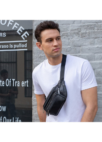 Сумка-бананка на пояс із овечої шкіри Vintage (252086827)