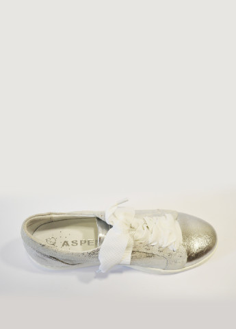 Серебряные кеды Aspena