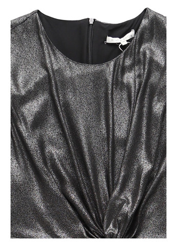 Темно-сіра кежуал сукня MINT&BERRY меланжева