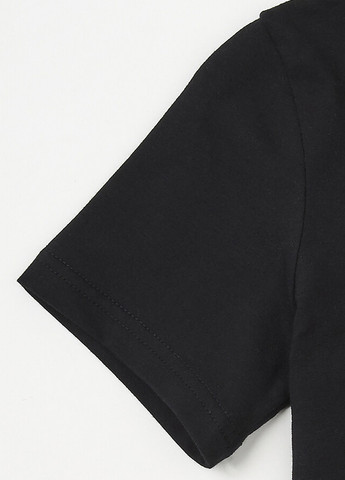 Черная летняя футболка Garnamama