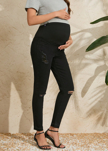 Джинси для вагітних SHEIN - (332110891)