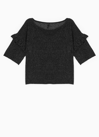 Темно-сірий демісезонний джемпер джемпер Stradivarius