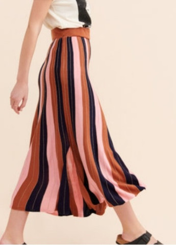 Разноцветная кэжуал в полоску юбка Foxiedox