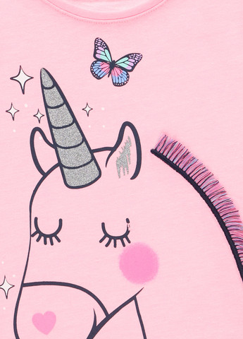 Рожева літня футболка Garanimals