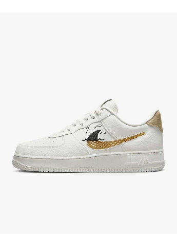 Белые демисезонные кроссовки Nike