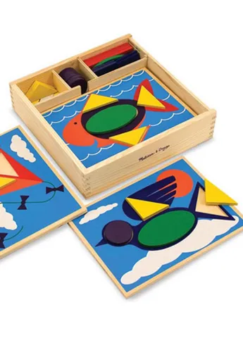 Розвиваюча іграшка Melissa & Doug Мозаїка для початківців (MD528) Melissa&Doug Мозаика для начинающих (203978421)