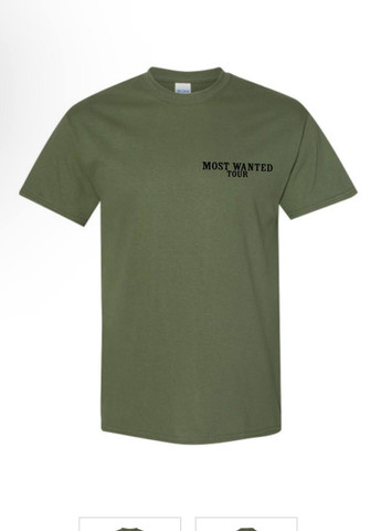 Хакі (оливкова) футболка Gildan