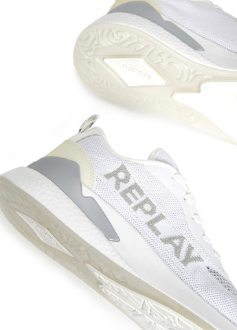 Білі осінні кросівки Replay