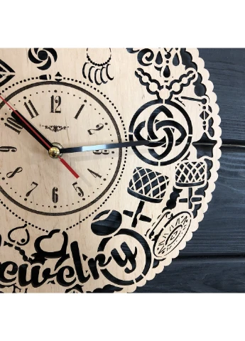 Годинник настінний з дерева «Hand Made» 7Arts (253566531)