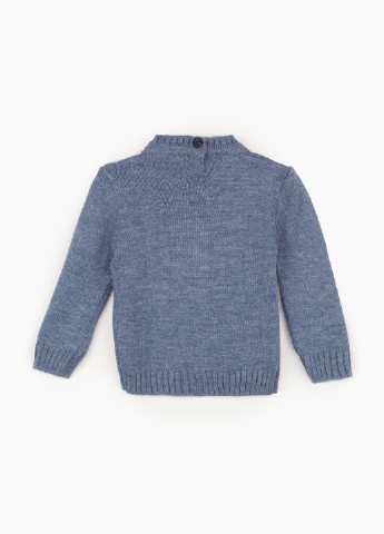 Синий зимний свитер Safari