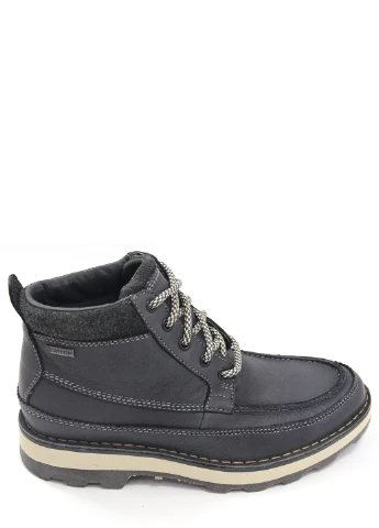 Серые осенние мужские ботинки Clarks