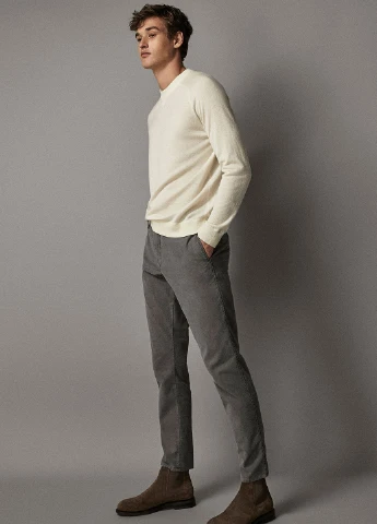 Молочный демисезонный джемпер джемпер Massimo Dutti