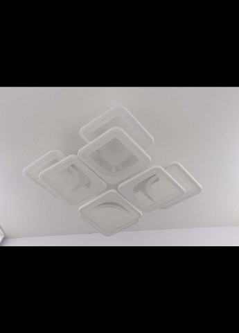 Люстра стельова LED з пультом A2281 / 4 + 4S-RGB-wh Білий 11х43х43 см. Handmade (234538070)